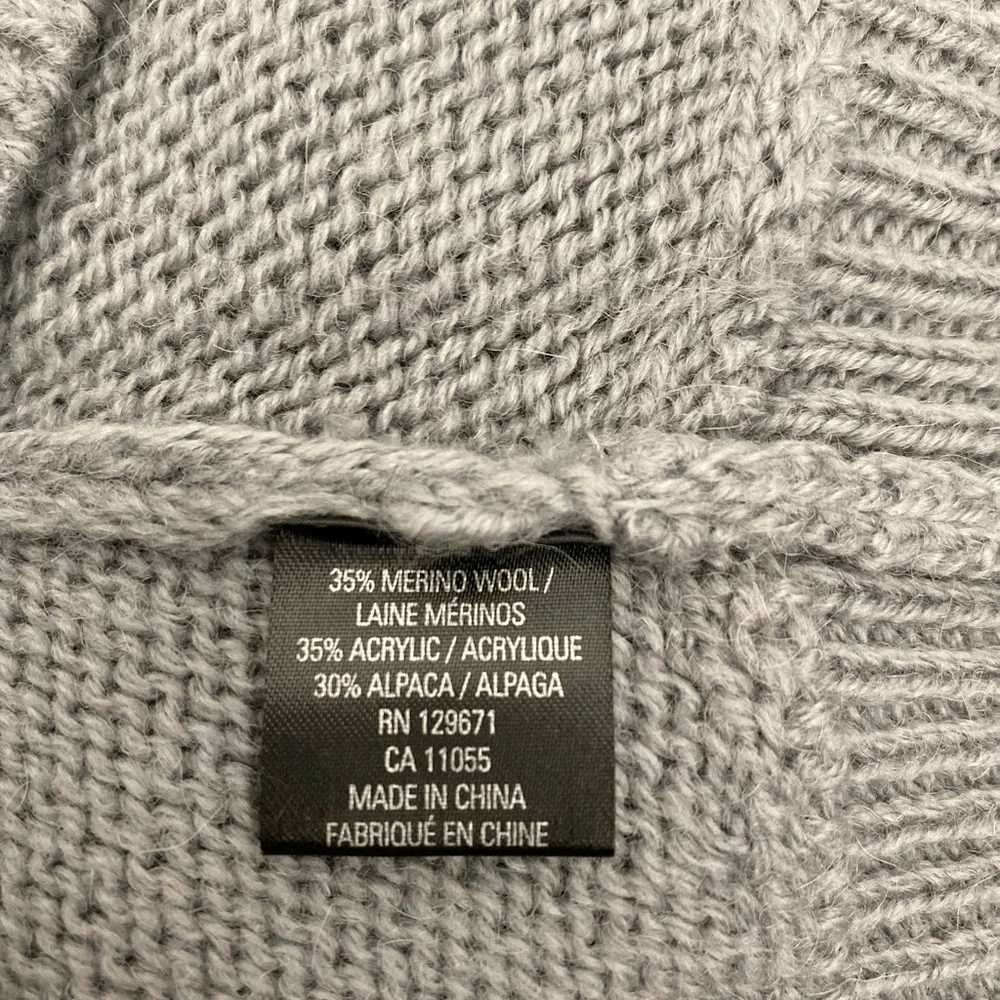 Skull Cashmere Lilian V-Neck Alpaca Wool Fair Isle Print Sweater Sz M - Picture 15 of 16